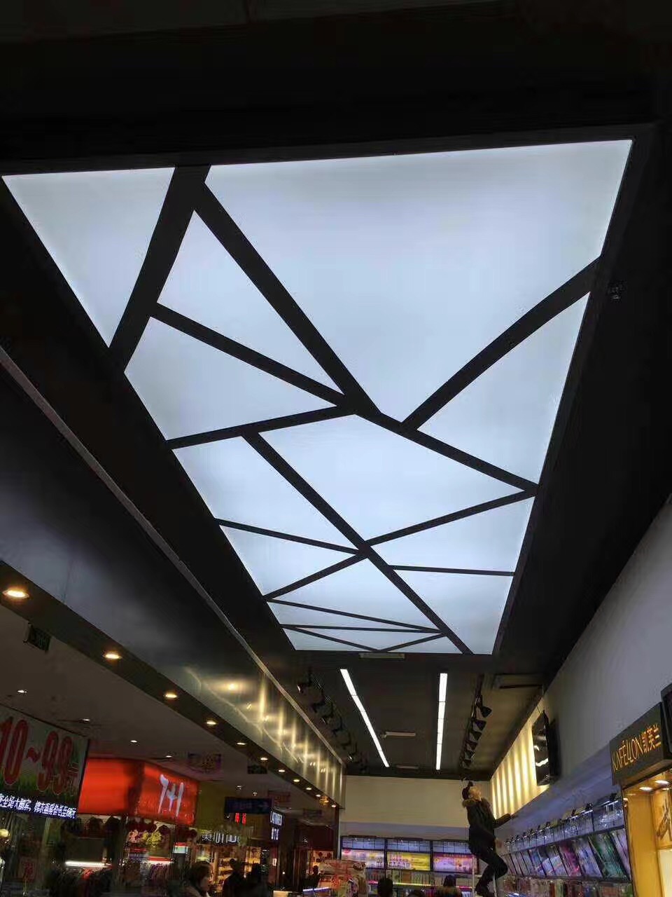 Translucent Grid Image